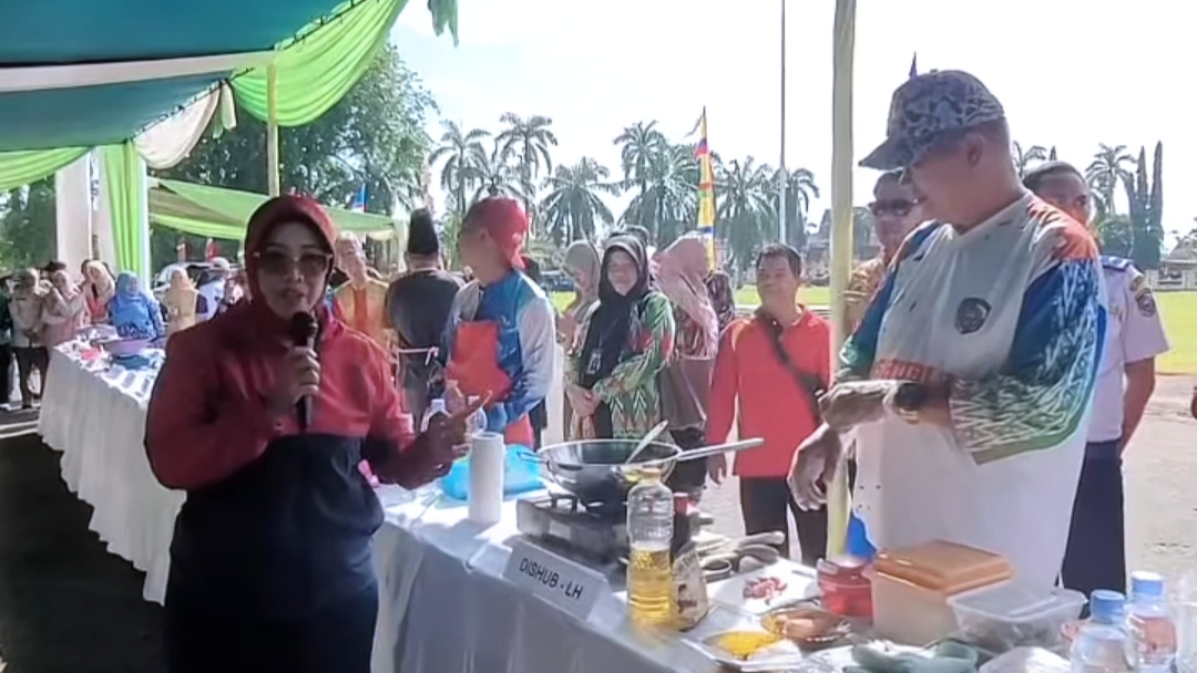 Memeriahkan Hari Jadi ke-66 Mempawah, TP PKK Gelar Lomba Masak untuk Pejabat Daerah